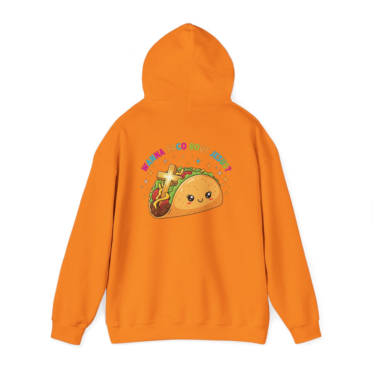 Wanna Taco 'Bout Hoodie – Cozy Christian Pun Hoodie for Faith & Fun Printify