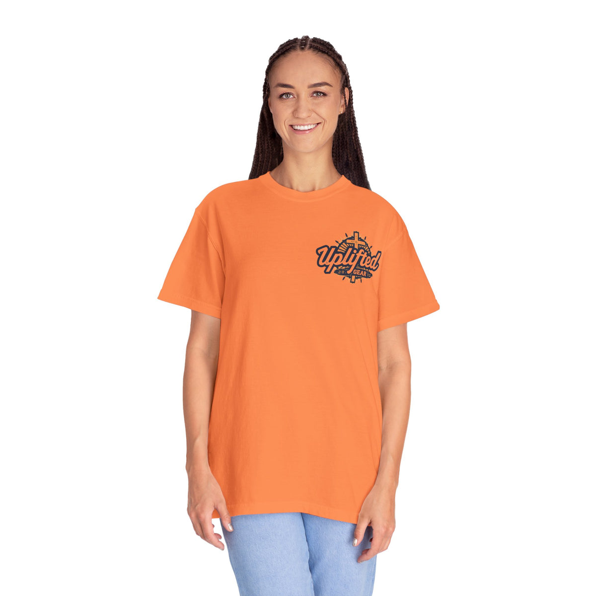 Jesus Saves T-shirt – 3 Nails Crucifix Cross Christian T-shirt for Redemption Faith & Bold Salvation