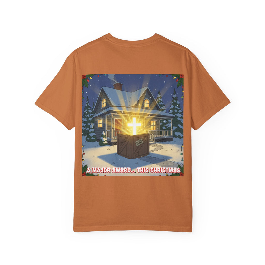 Christmas Church Tee — "A Major Award... This Christmas" Graphic T-Shirt Printify