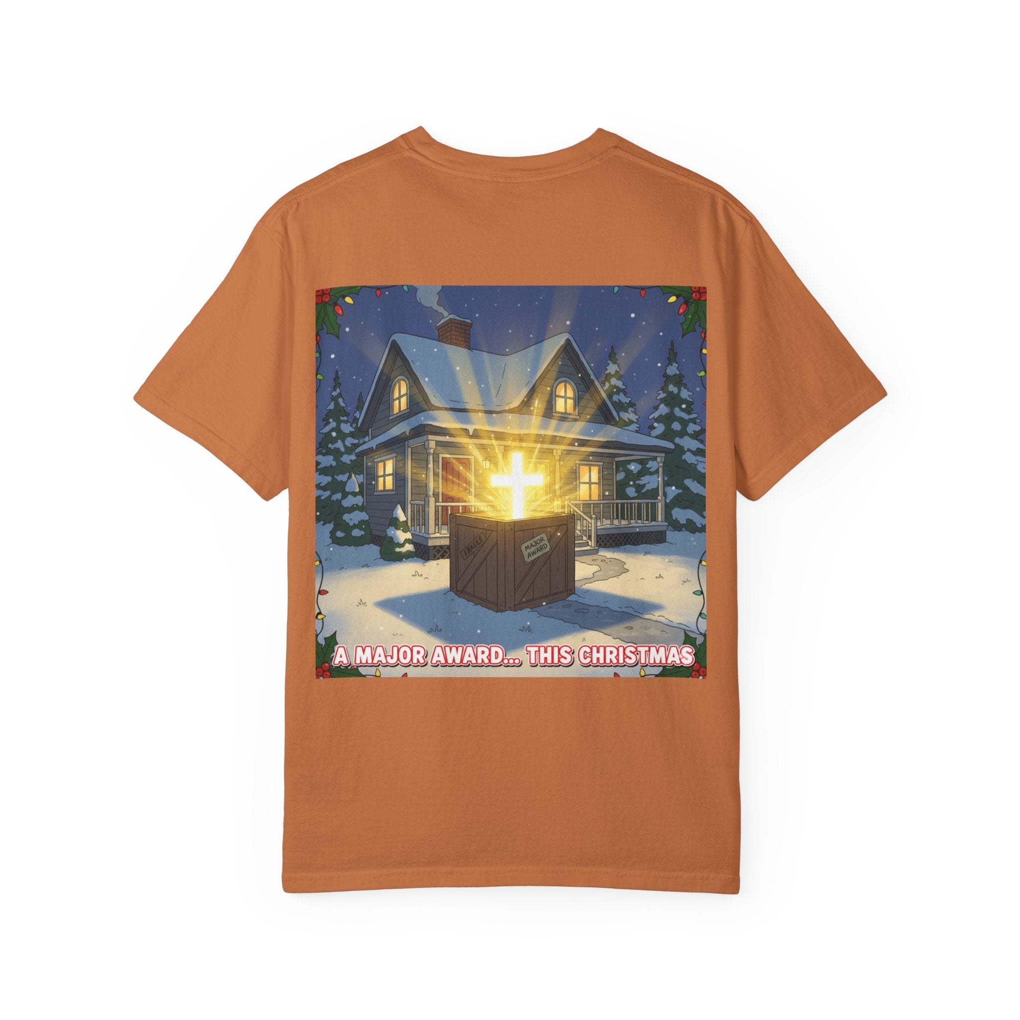 Christmas Church Tee — "A Major Award... This Christmas" Graphic T-Shirt Printify