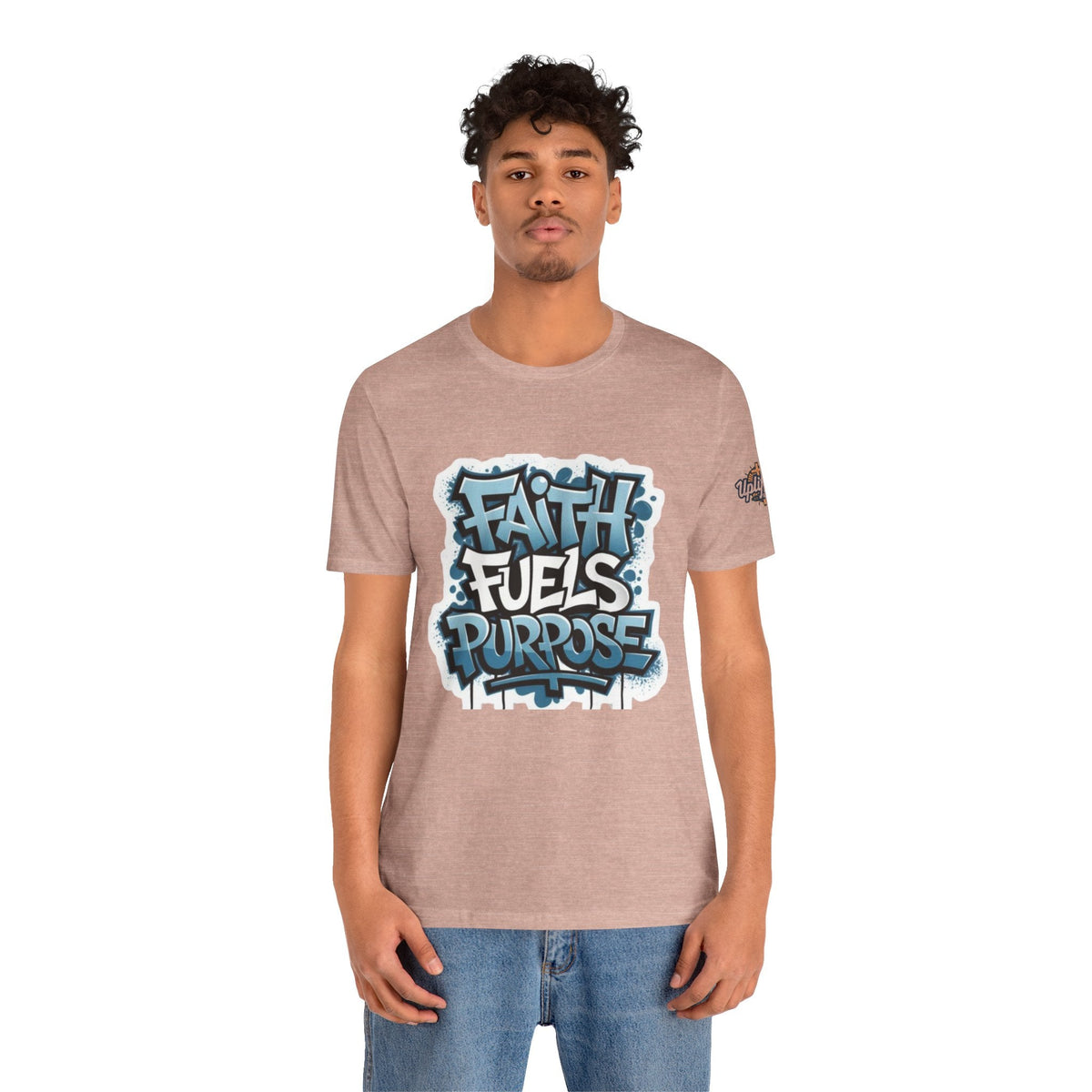 Faith Fuels Purpose T-shirt – Inspirational Christian T-shirt for Divine Drive & Unstoppable Belief Printify