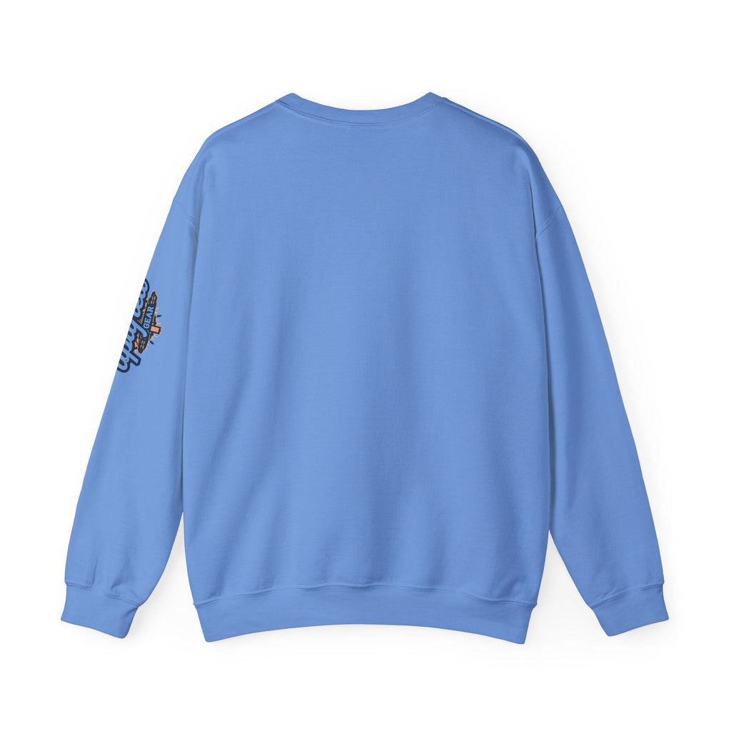 Jesus Saves Sweatshirt – 3 Nails Crucifix Cross Christian Sweatshirt for Redemption Faith & Bold Salvation Printify