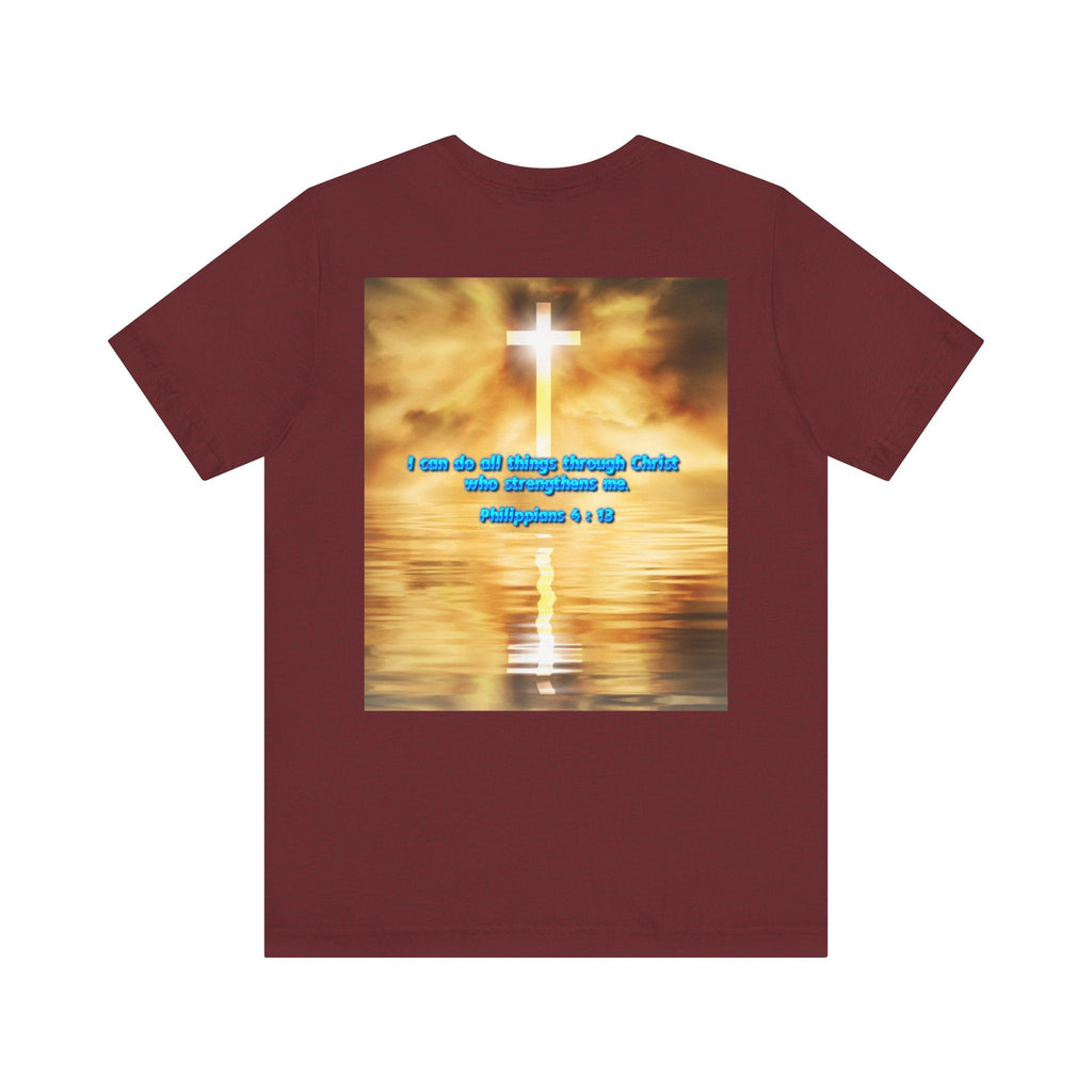 Unisex Tee Bible Verse - Philippians 4 : 13 Printify