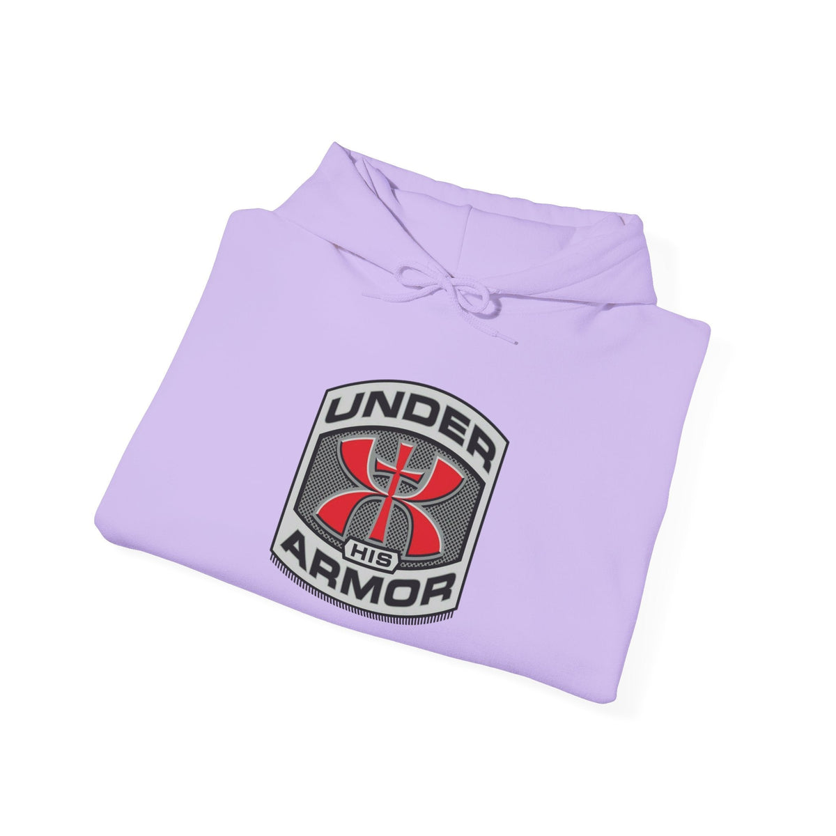 Under Armor Logo Hoodie — Black Athletic Pullover Printify