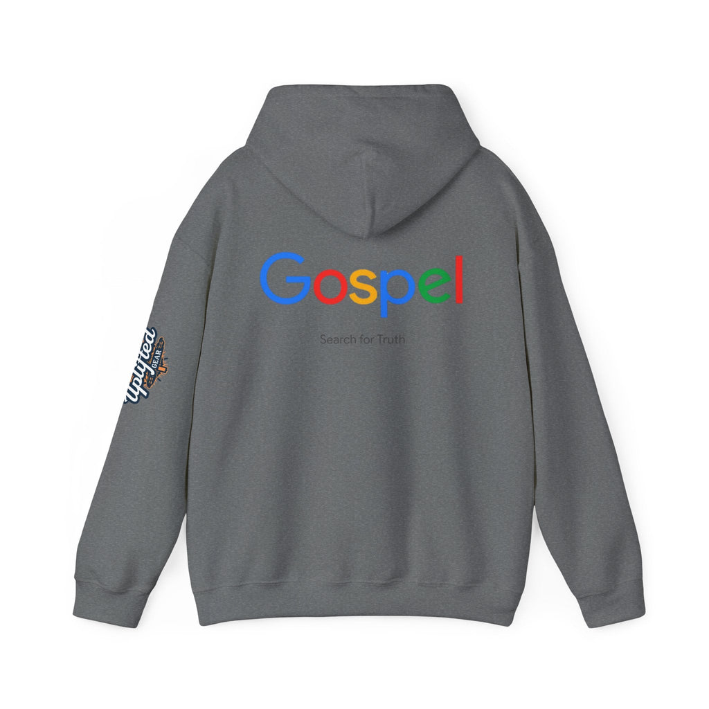 Gospel Hoodie — "Search for Truth" Christian Faith Pullover Printify