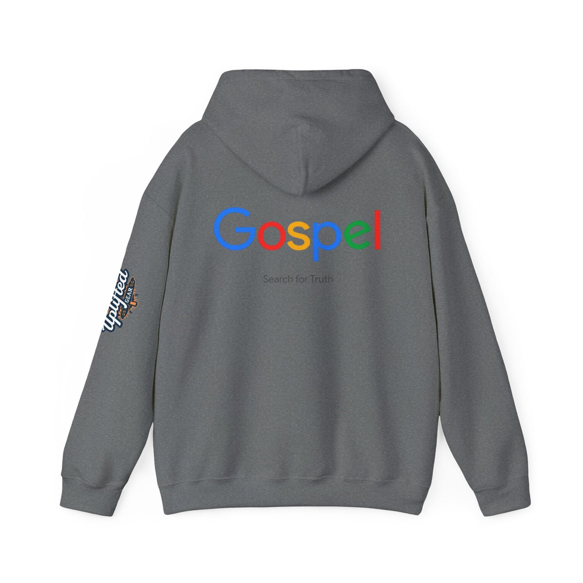 Gospel Hoodie — "Search for Truth" Christian Faith Pullover Printify