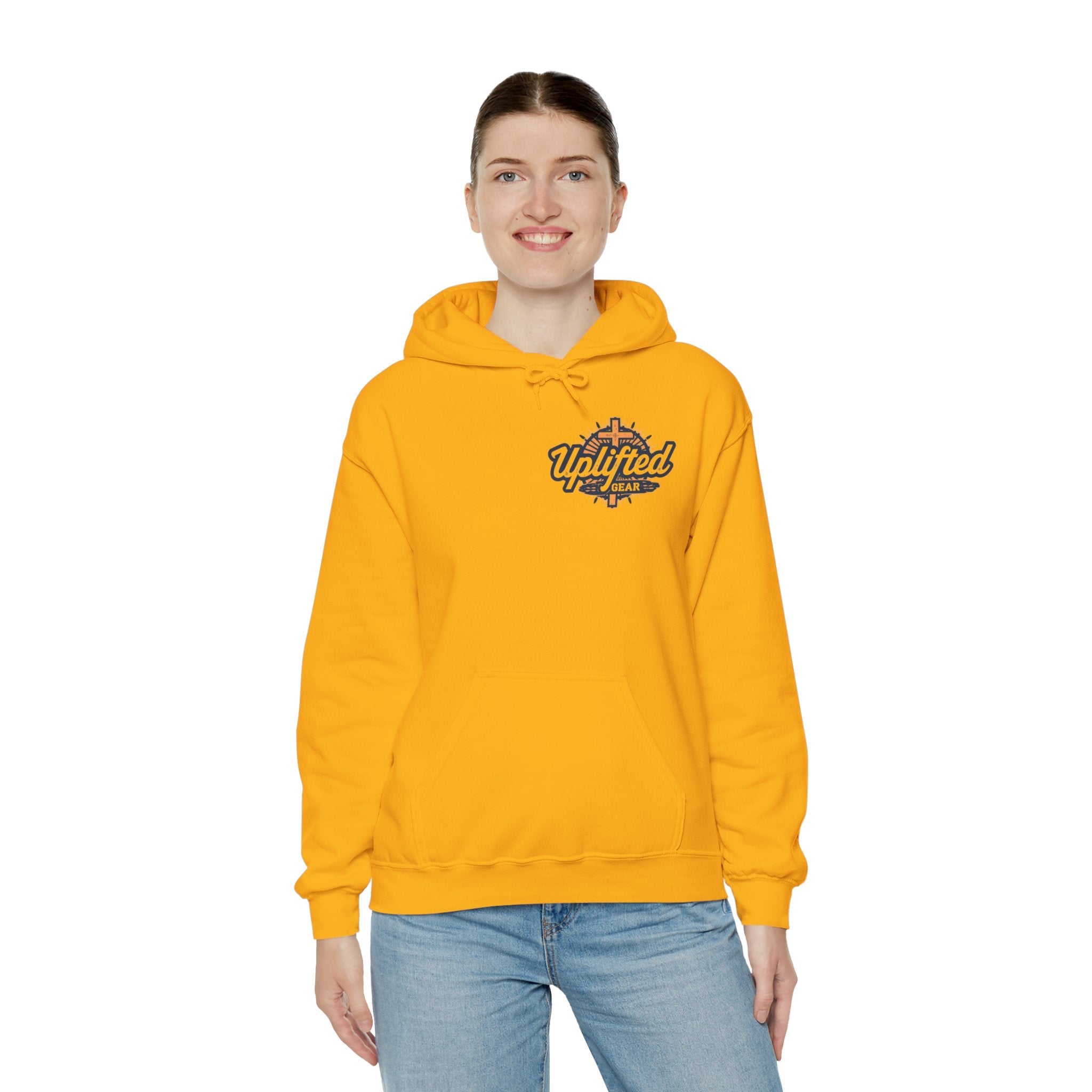 Religious Graphic Armor Of God Design - Unisex Heavy Blend™ Hooded Sweatshirt Printify