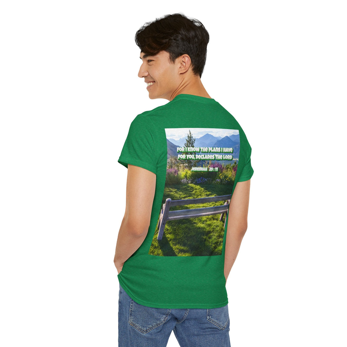 Bible Verse Unisex Tee -  Jeremiah 29 : 11 Printify