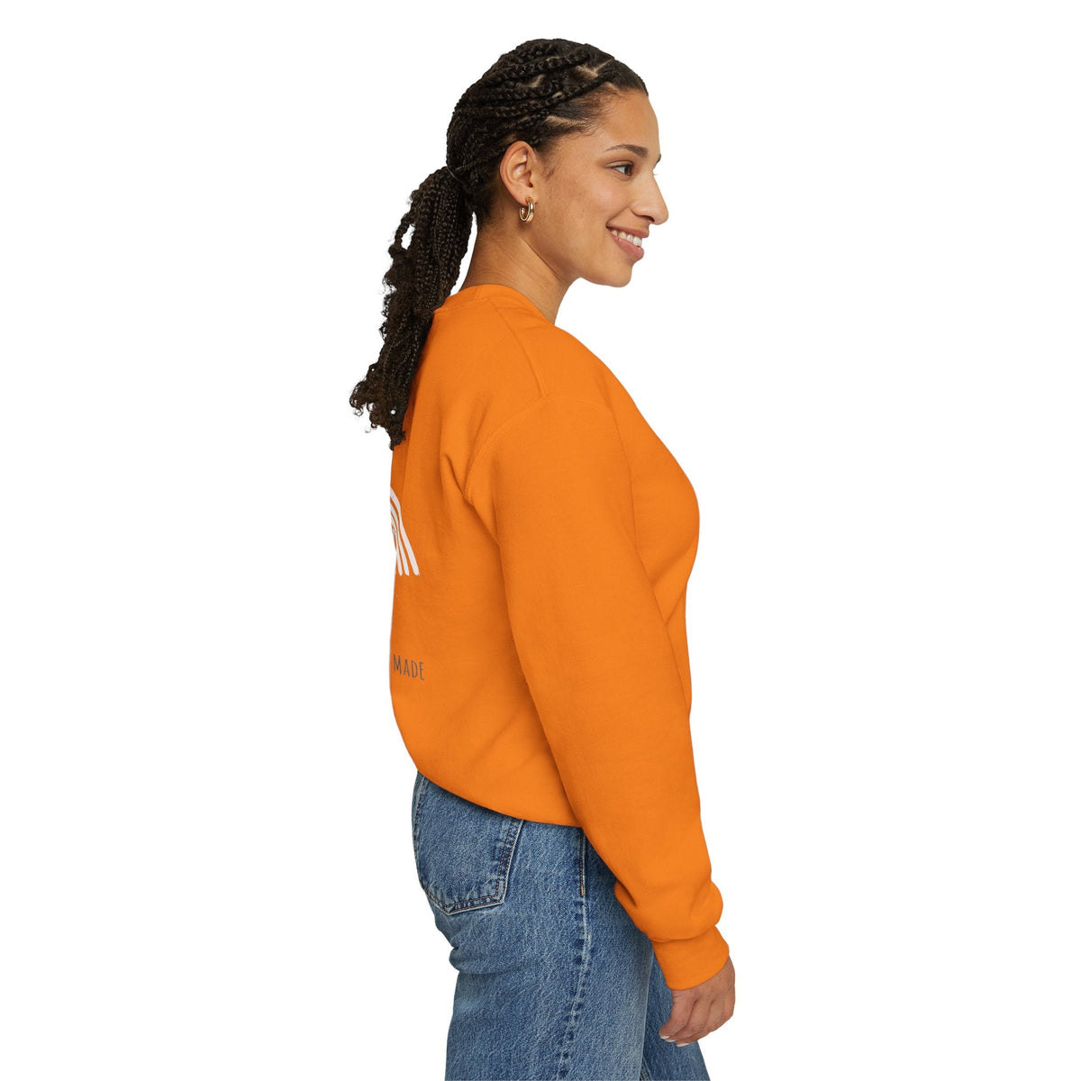 Unique Unicorn Sweatshirt – Rainbow Cross Psalm 139:14 Christian Sweatshirt for Wonderfully Made Printify