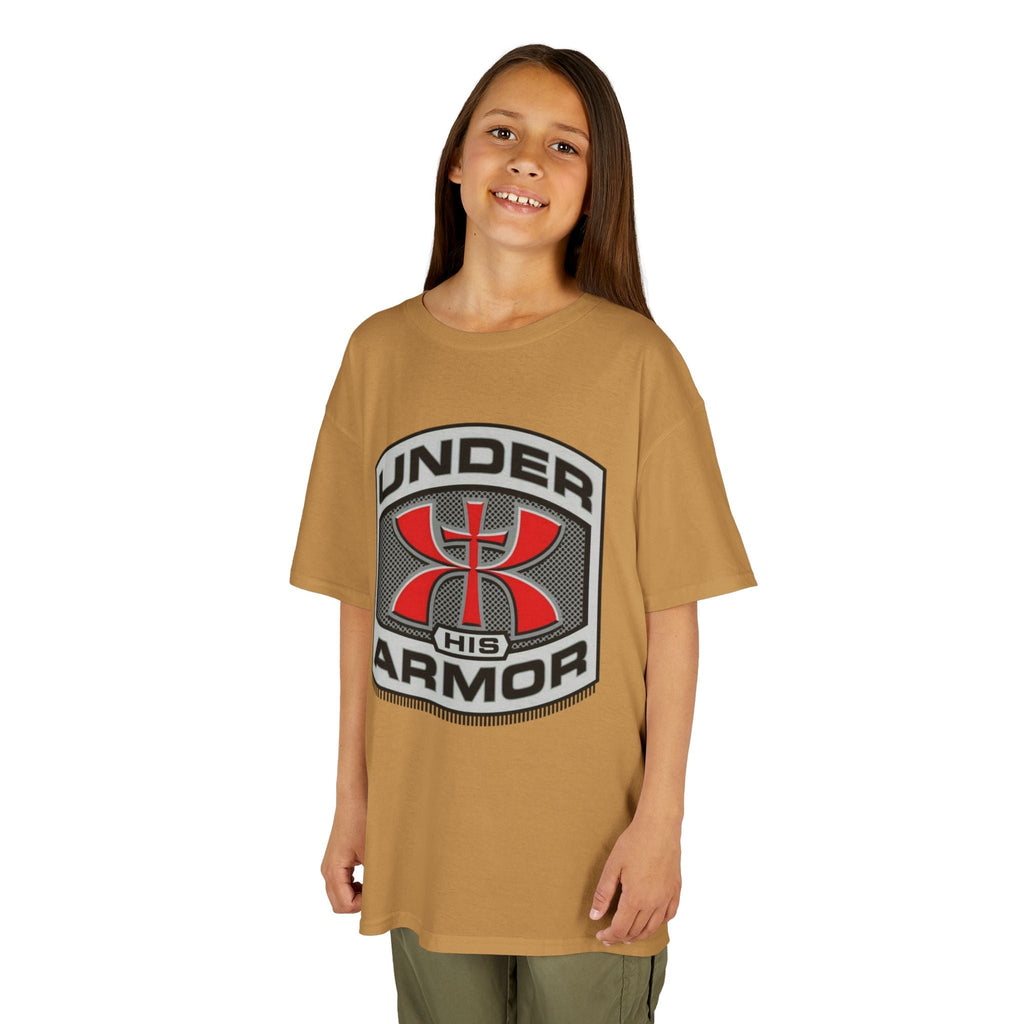 Under HIS Armor Christian T-Shirt — Faith-Inspired Under Armour Style Printify