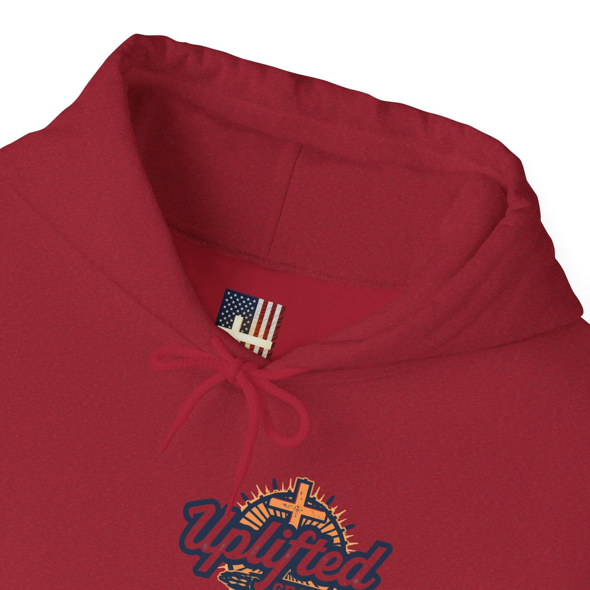 Jesus is King Hoodie – Bold Crown & Cross Christian Sweatshirt for Eternal Reign & Cozy Faith Printify