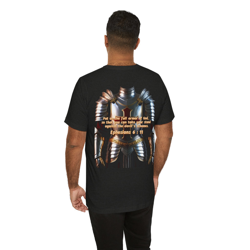 Religious Graphic Armor Of God Design - Unisex Jersey Short Sleeve Tee Printify