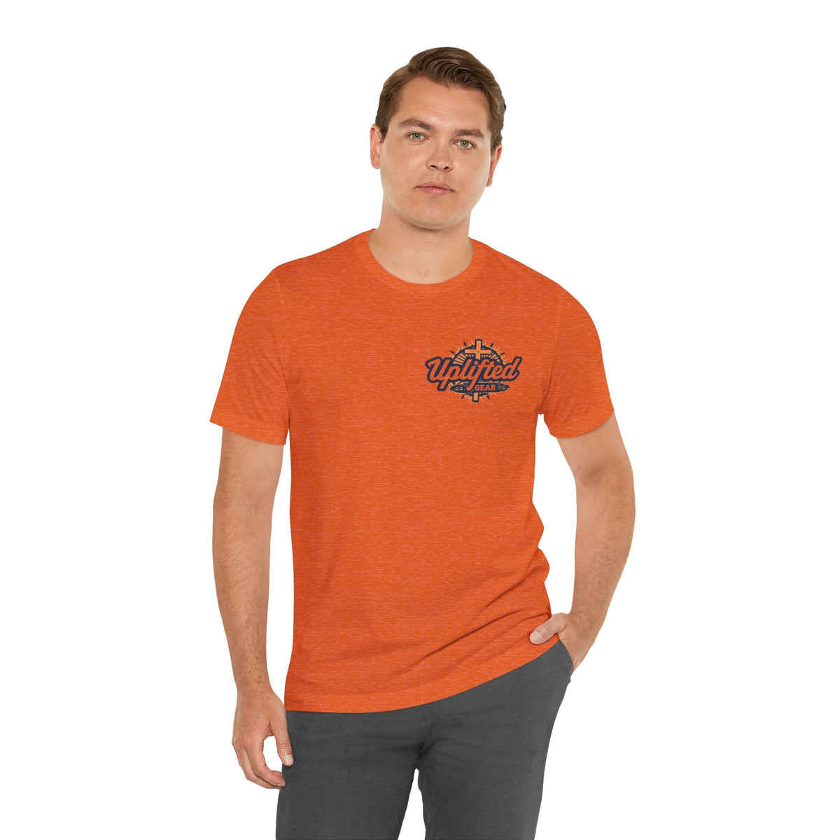 Religious Graphic Tee with Armor Of God Design Unisex Jersey Short Sleeve Tee Printify