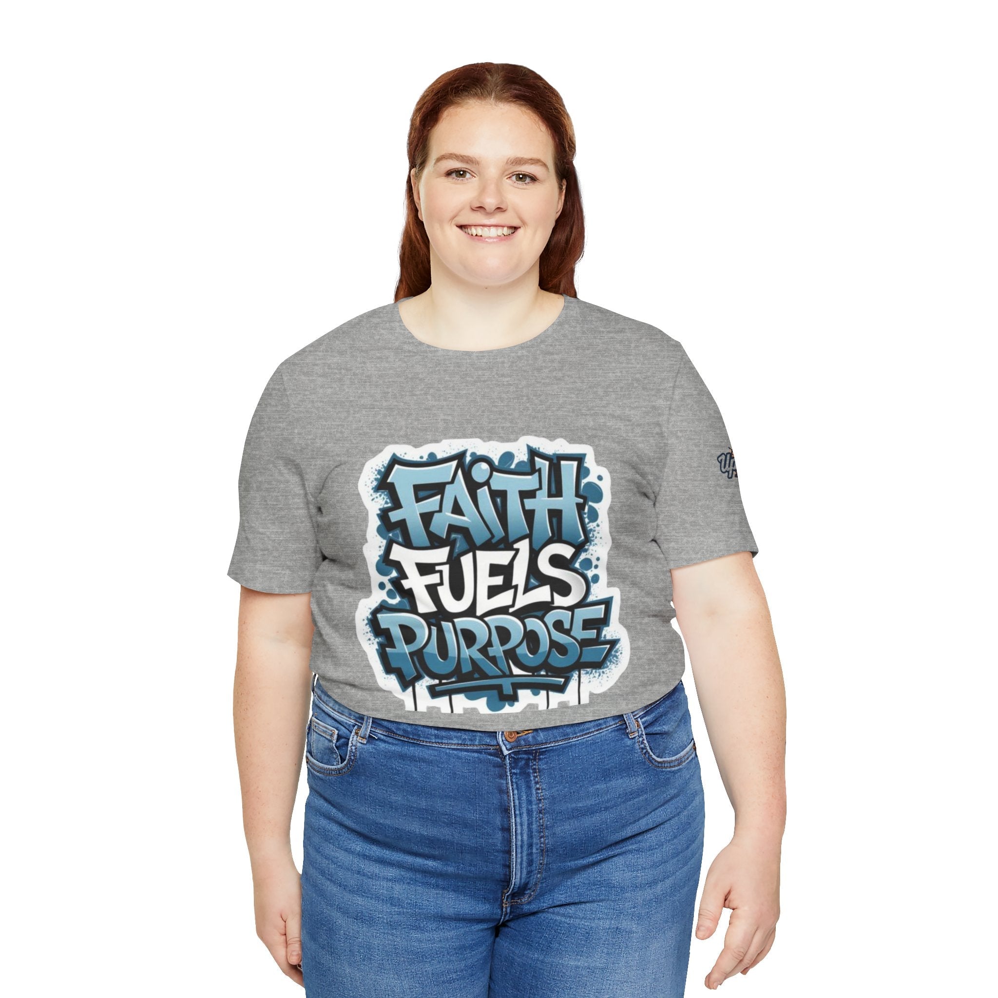 Faith Fuels Purpose T-shirt – Inspirational Christian T-shirt for Divine Drive & Unstoppable Belief Printify