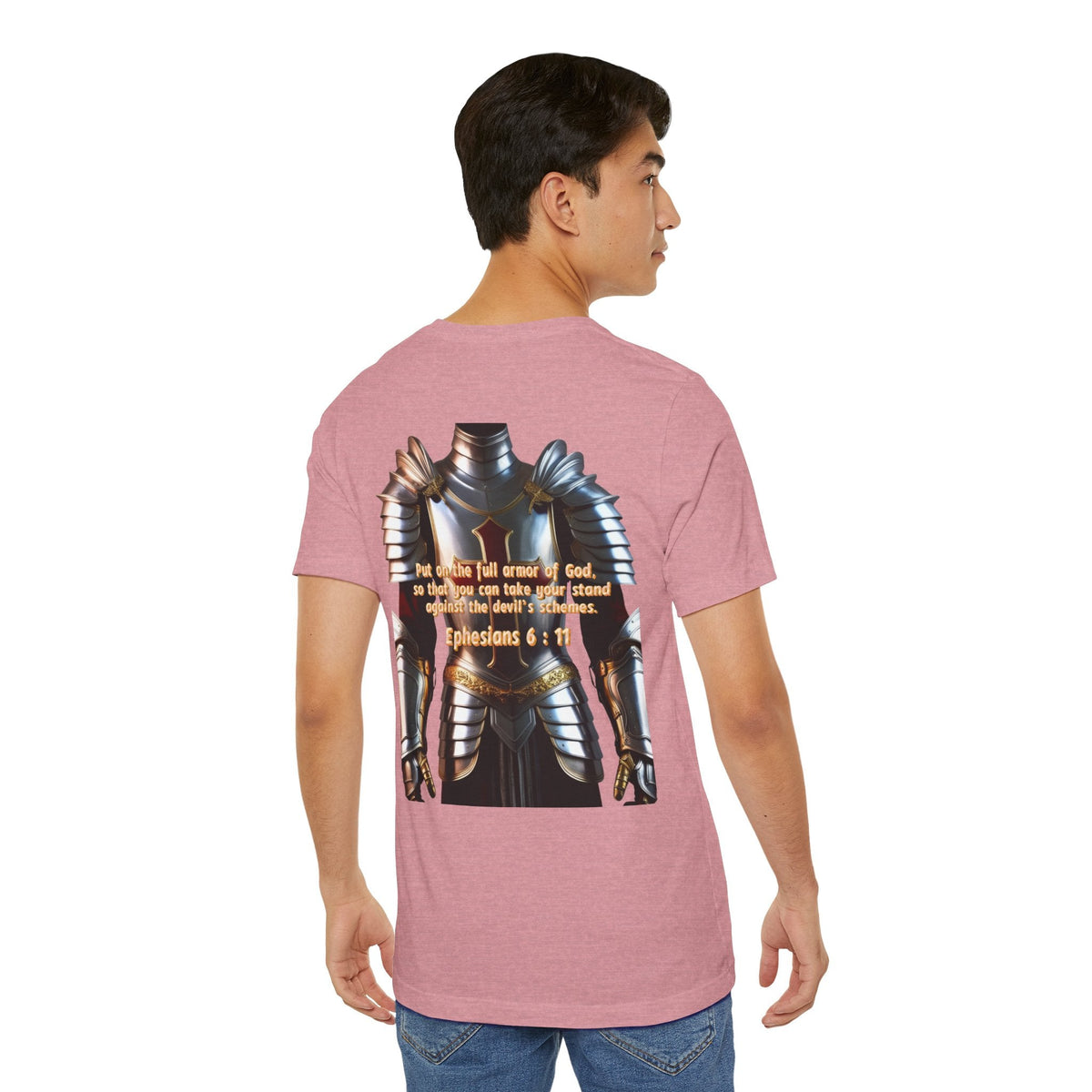 Religious Graphic Armor Of God Design - Unisex Jersey Short Sleeve Tee Printify