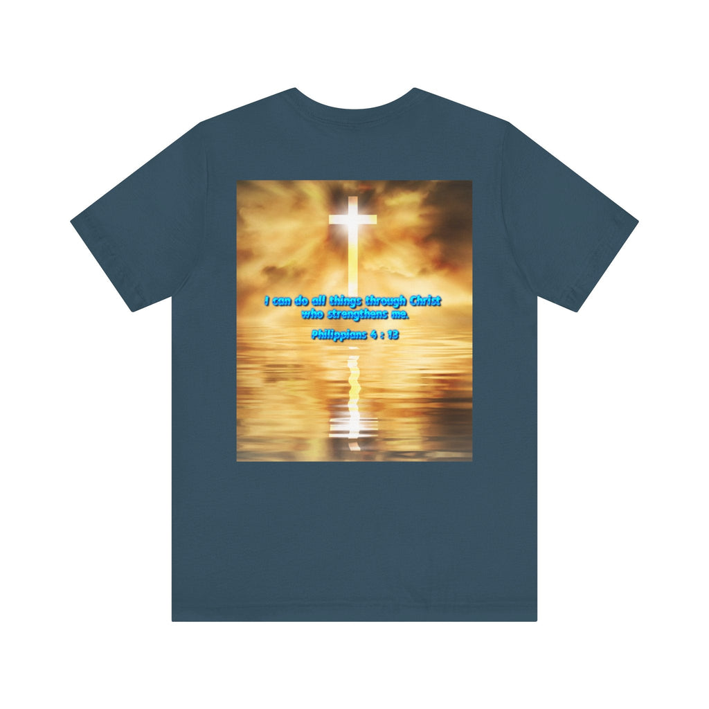 Unisex Tee Bible Verse - Philippians 4 : 13 Printify