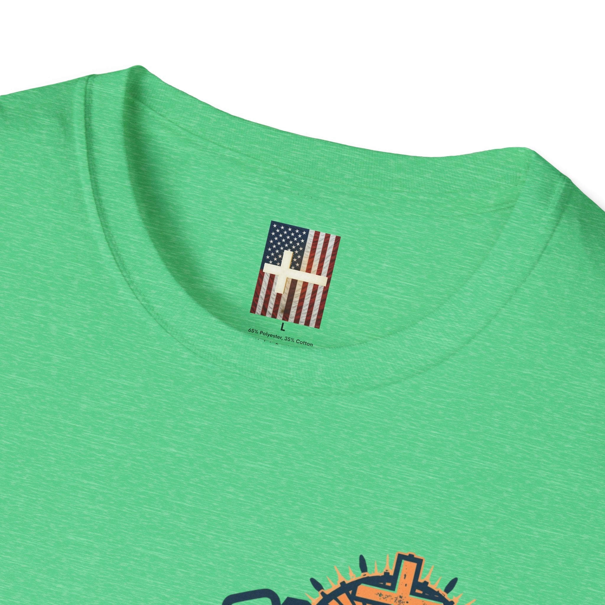 The Greatest Gift T-shirt – Cross Bow Present Christian T-shirt for Christmas Salvation & Eternal Faith Printify
