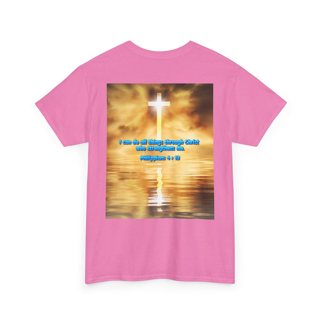 Bible Verse Unisex Tee - Philippians 4 : 13 Printify