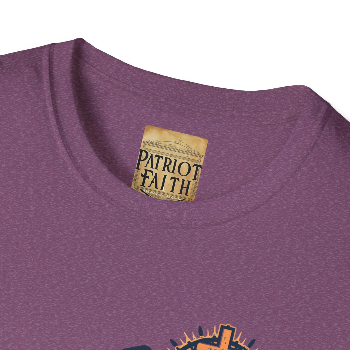 Religious Graphic Tee with Armor Of God Design - Unisex Softstyle T-Shirt Printify