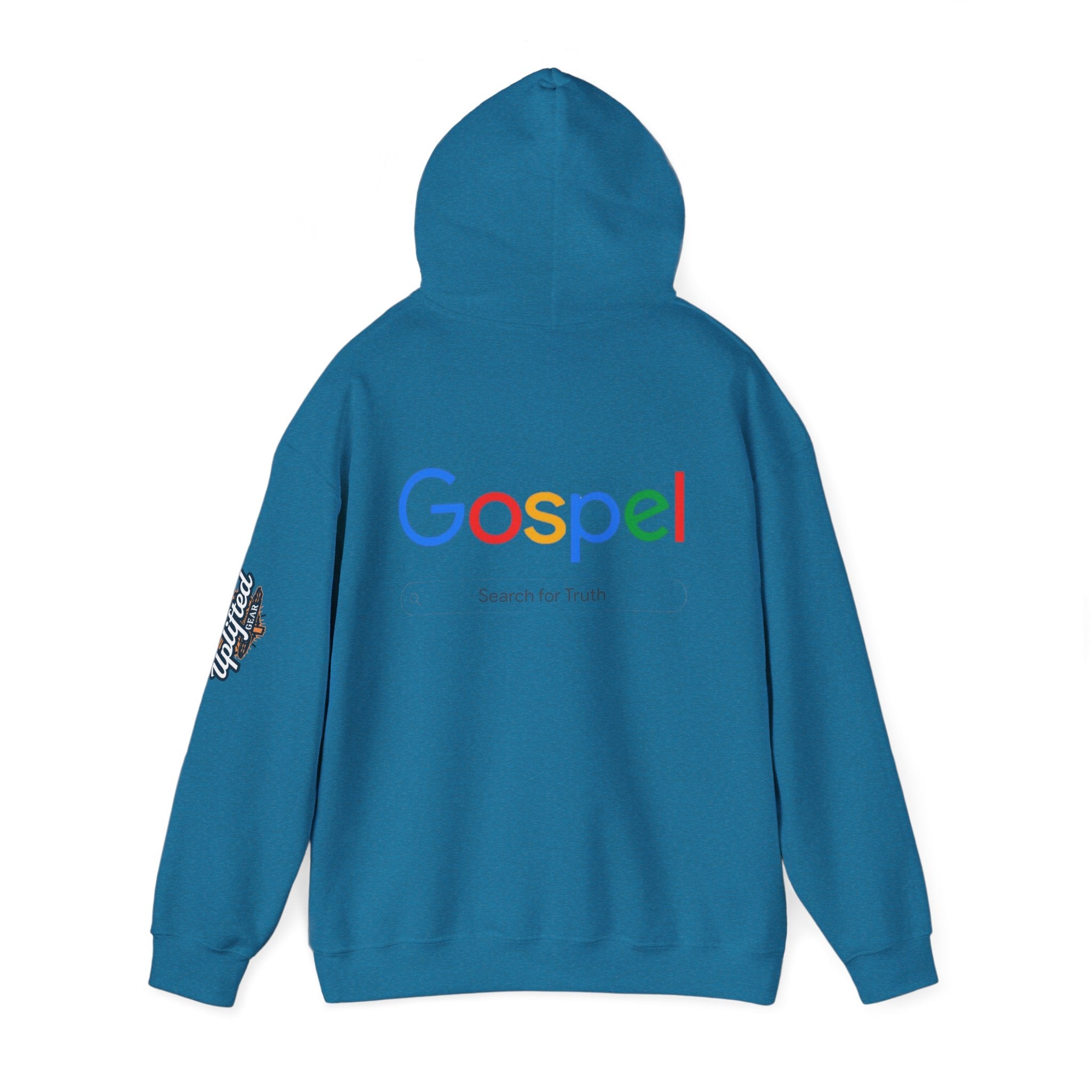 Gospel Hoodie — "Search for Truth" Christian Faith Pullover Printify