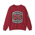 Under His Armor Crewneck Sweatshirt — Christian Faith Graphic Pullover Printify