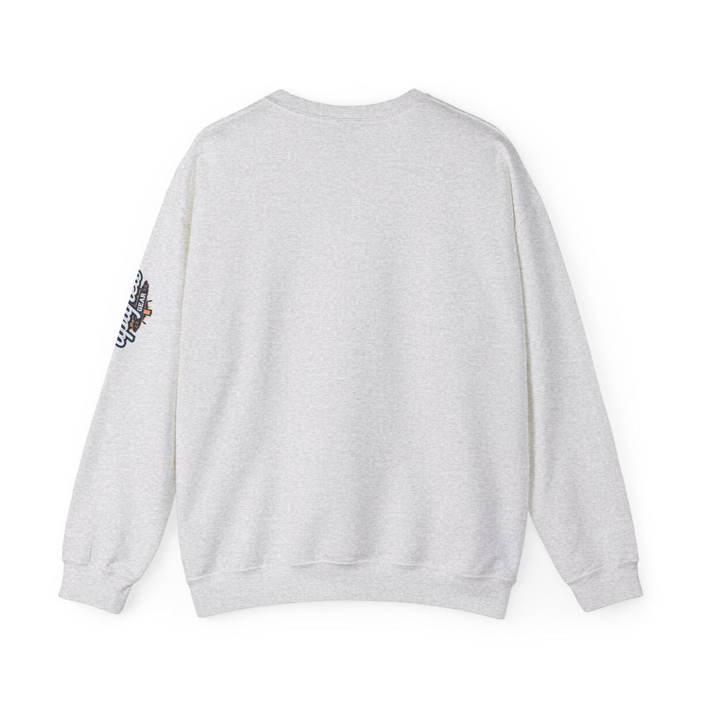 Unashamed Sweatshirt – Ichthys Jesus Fish & Cross Christian Sweatshirt for Romans 1:16 Bold Faith Printify