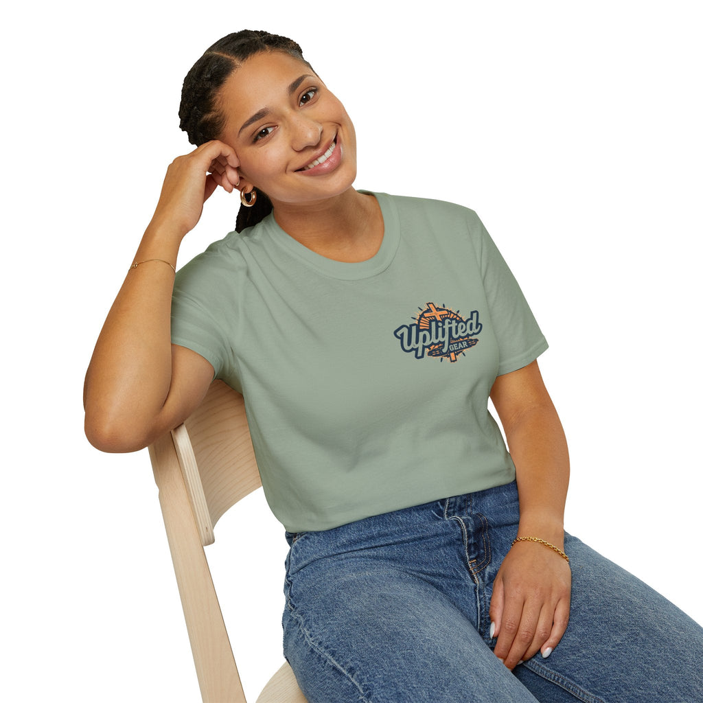 Religious Graphic Armor Of God Design - Unisex Softstyle T-Shirt Printify