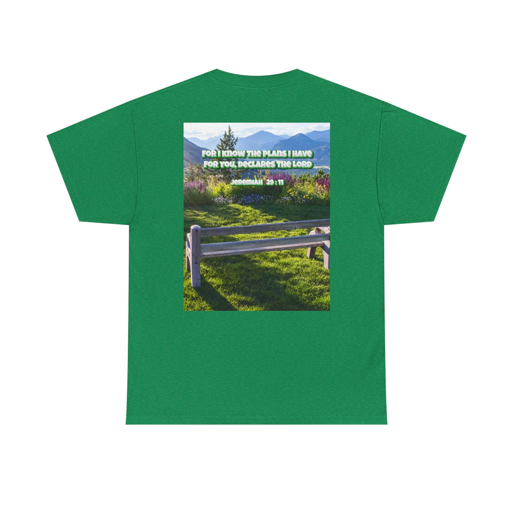 Bible Verse Unisex Tee -  Jeremiah 29 : 11 Printify
