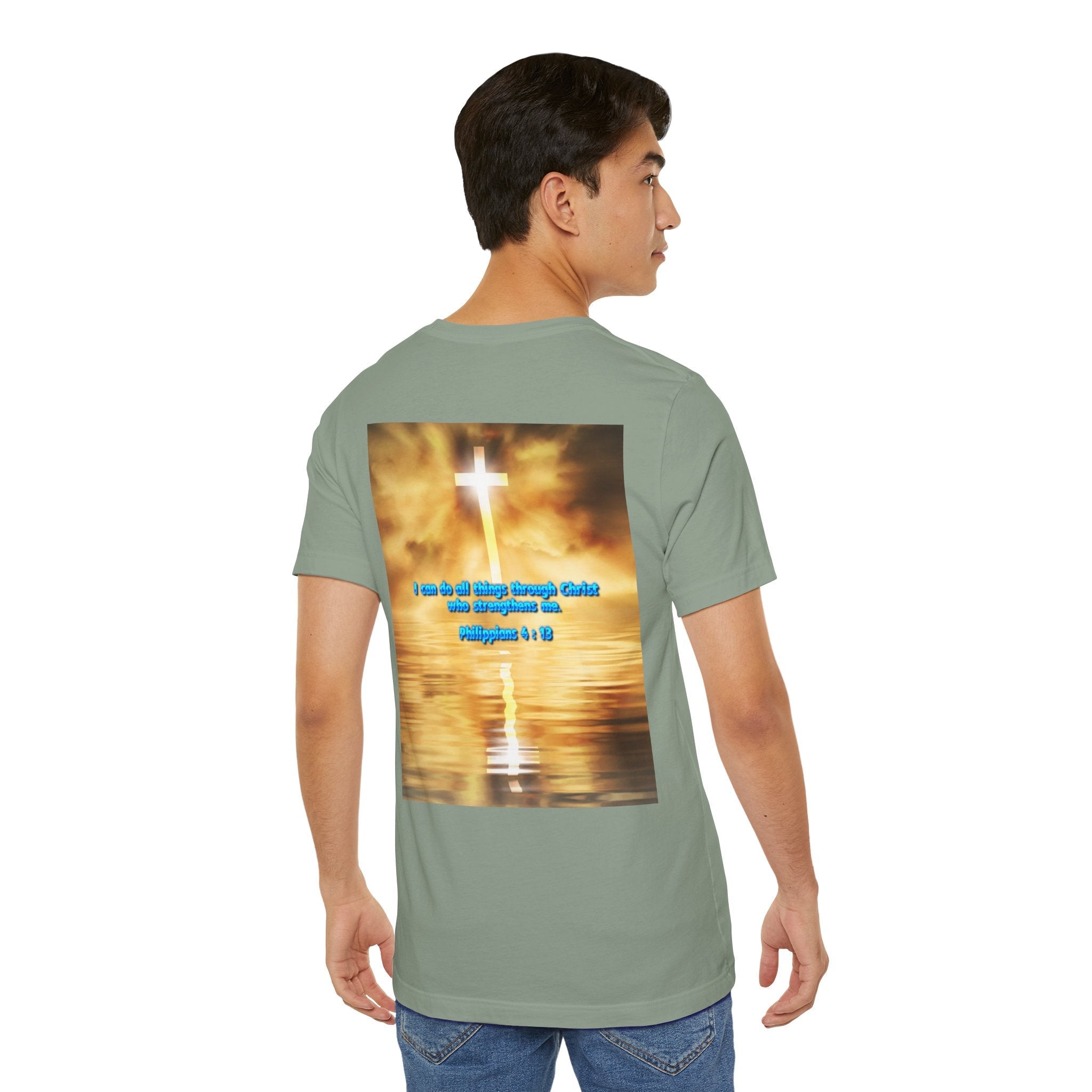 Unisex Tee Bible Verse - Philippians 4 : 13 Printify
