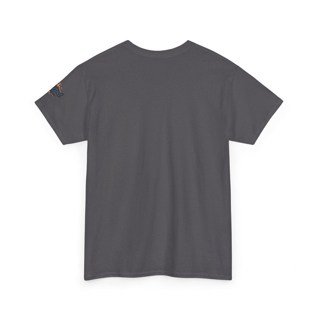 Jesus Is King T-shirt | Modern Typographic Cross Christian T-shirt Printify