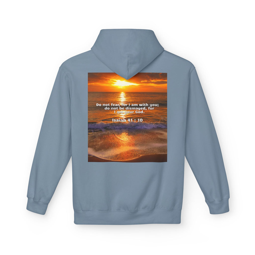 Hoodie - Isaiah 41:10 Bible Verse Religious Design Printify
