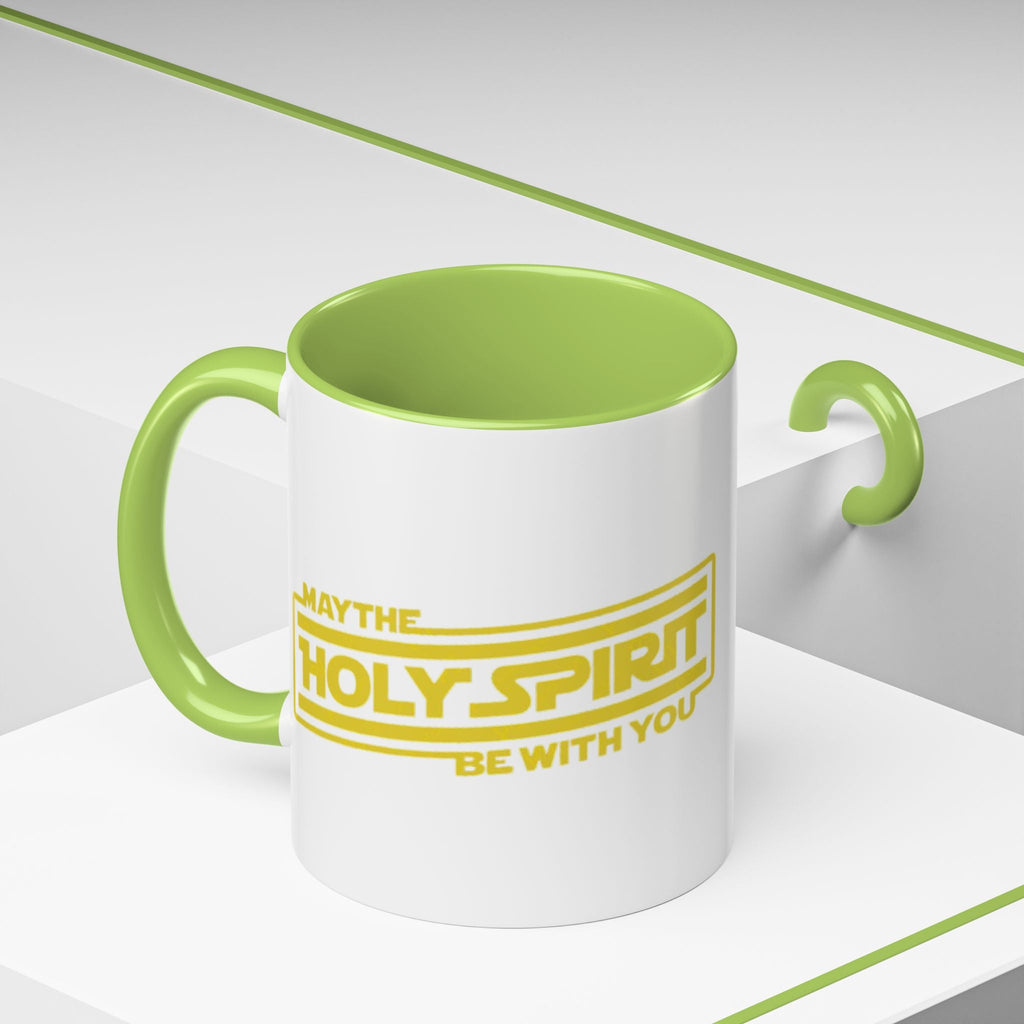 May the Holy Spirit Be With You Coffee Mug — Christian Star Wars Parody (11/15 oz) Printify