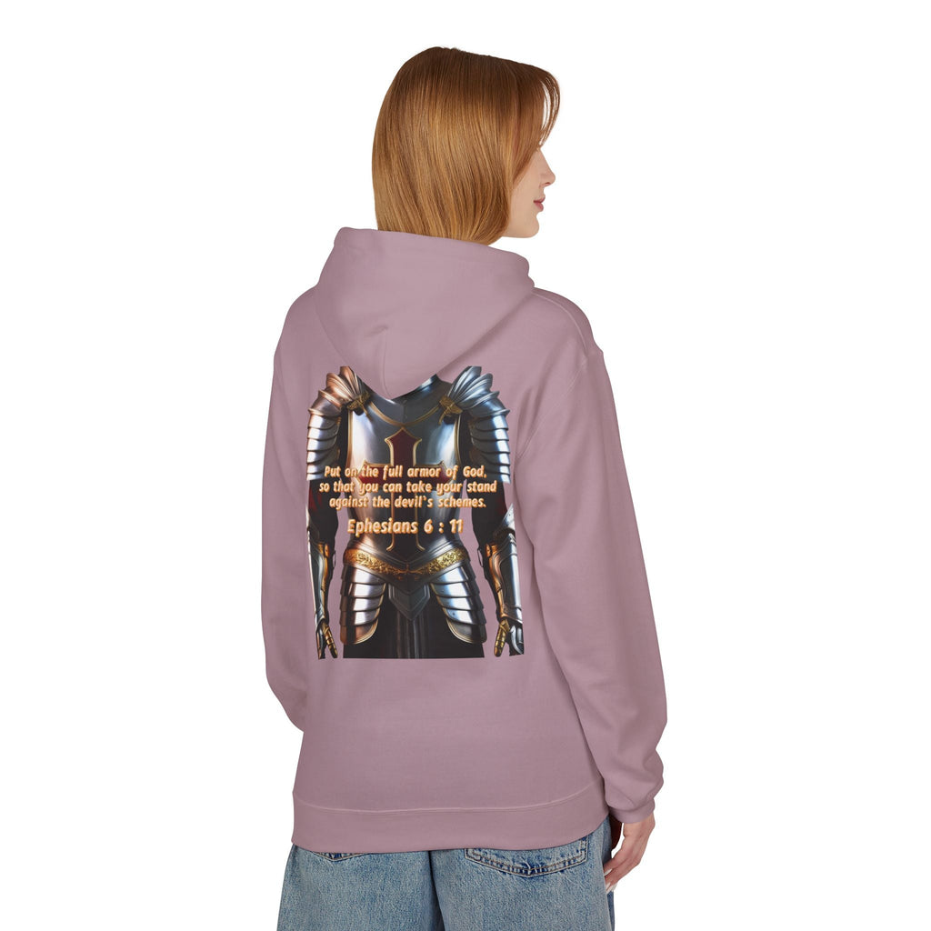 Hoodie - Ephesians 6:11 Bible Verse Religious Design Printify