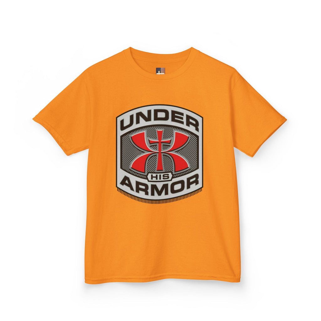 Under HIS Armor Christian T-Shirt — Faith-Inspired Under Armour Style Printify