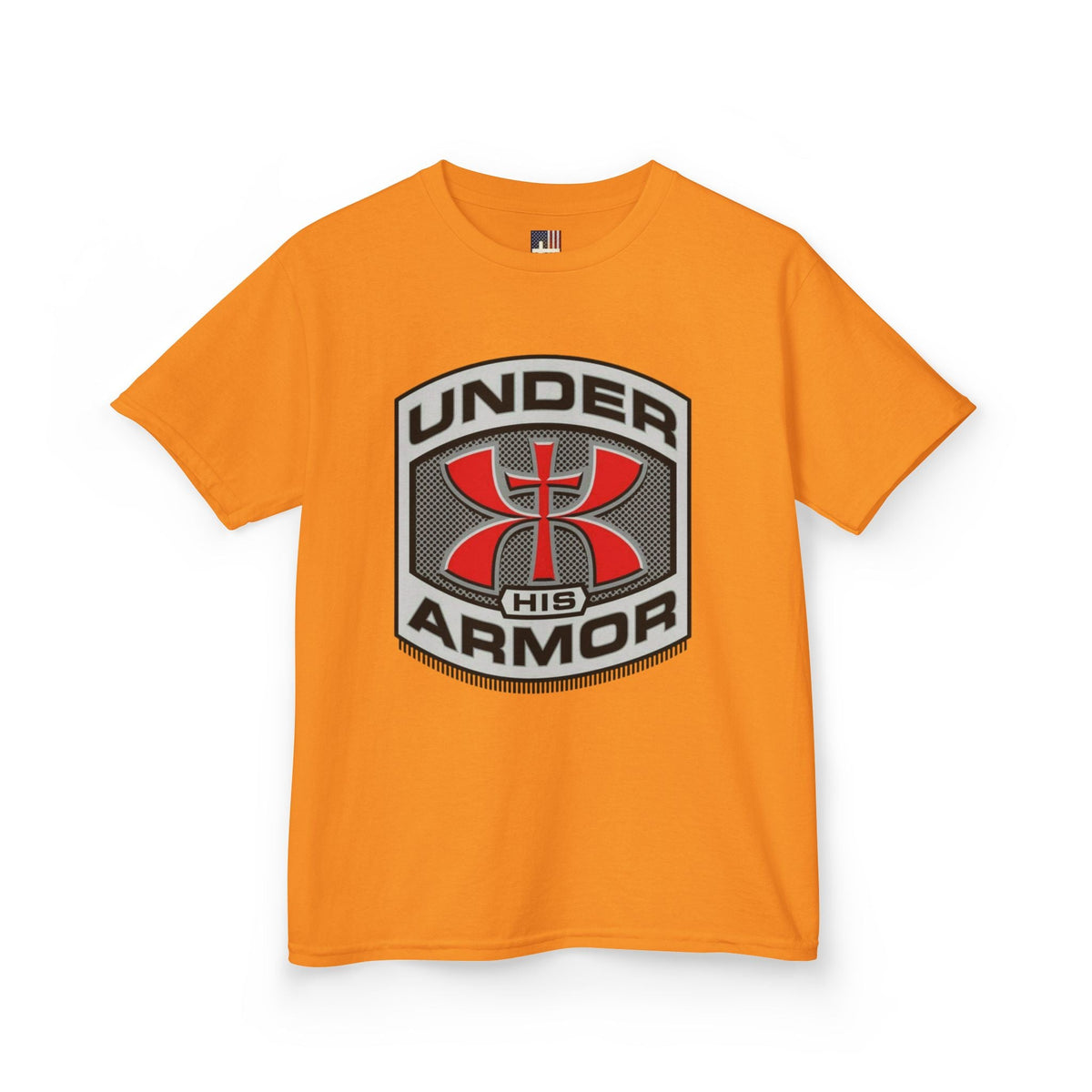 Under HIS Armor Christian T-Shirt — Faith-Inspired Under Armour Style Printify