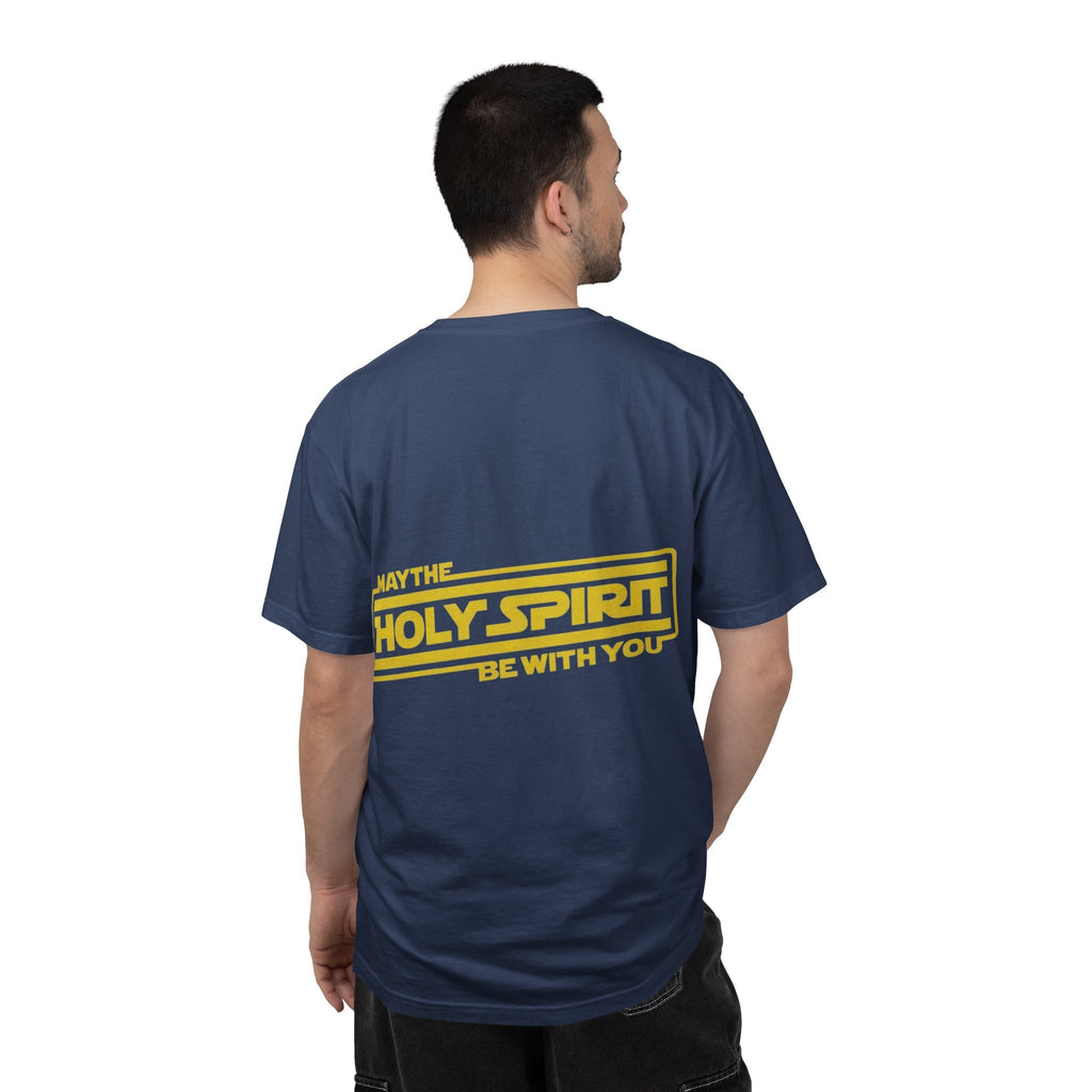 May the Holy Spirit Be With You T-shirt - Christian Star Wars Parody T-shirt Printify