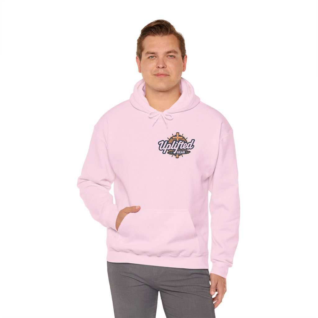Unique Unicorn Hoodie – Rainbow Cross Psalm 139:14 Christian Hoodie for Wonderfully Made Printify