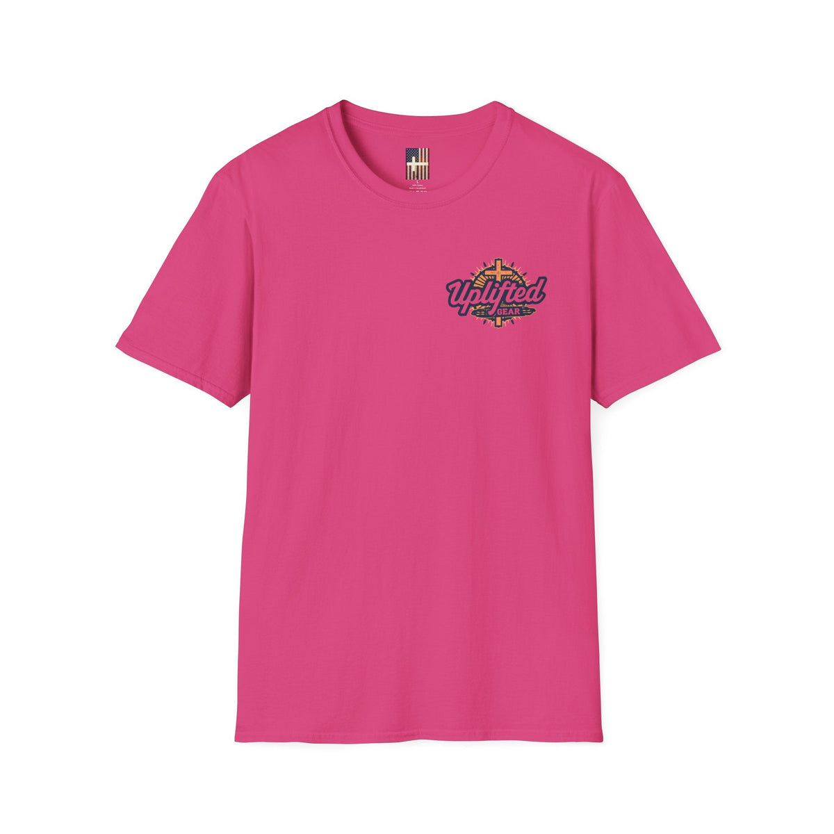 Jesus Is King T-shirt | Modern Typographic Cross Christian T-shirt Printify