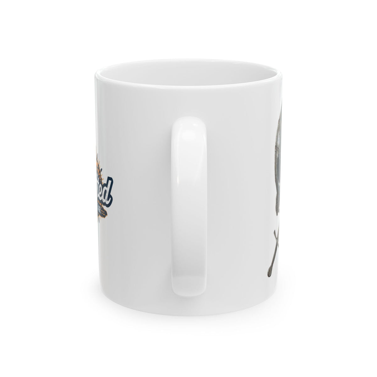 Crusader Knight Coffee Mug — 'Armor of God' Christian Skull 11/15oz Accent Mug Printify