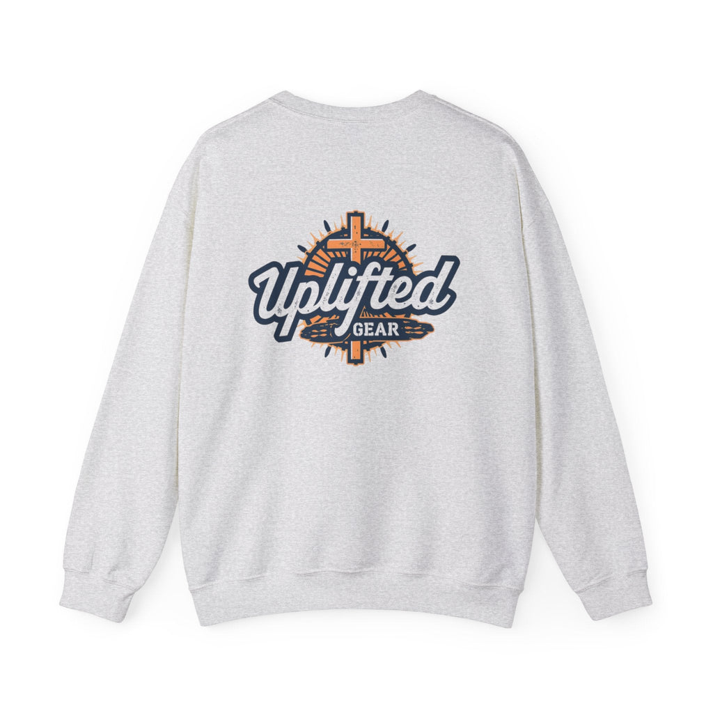 Uplifted Gear Christian Logo Sweatshirt Printify
