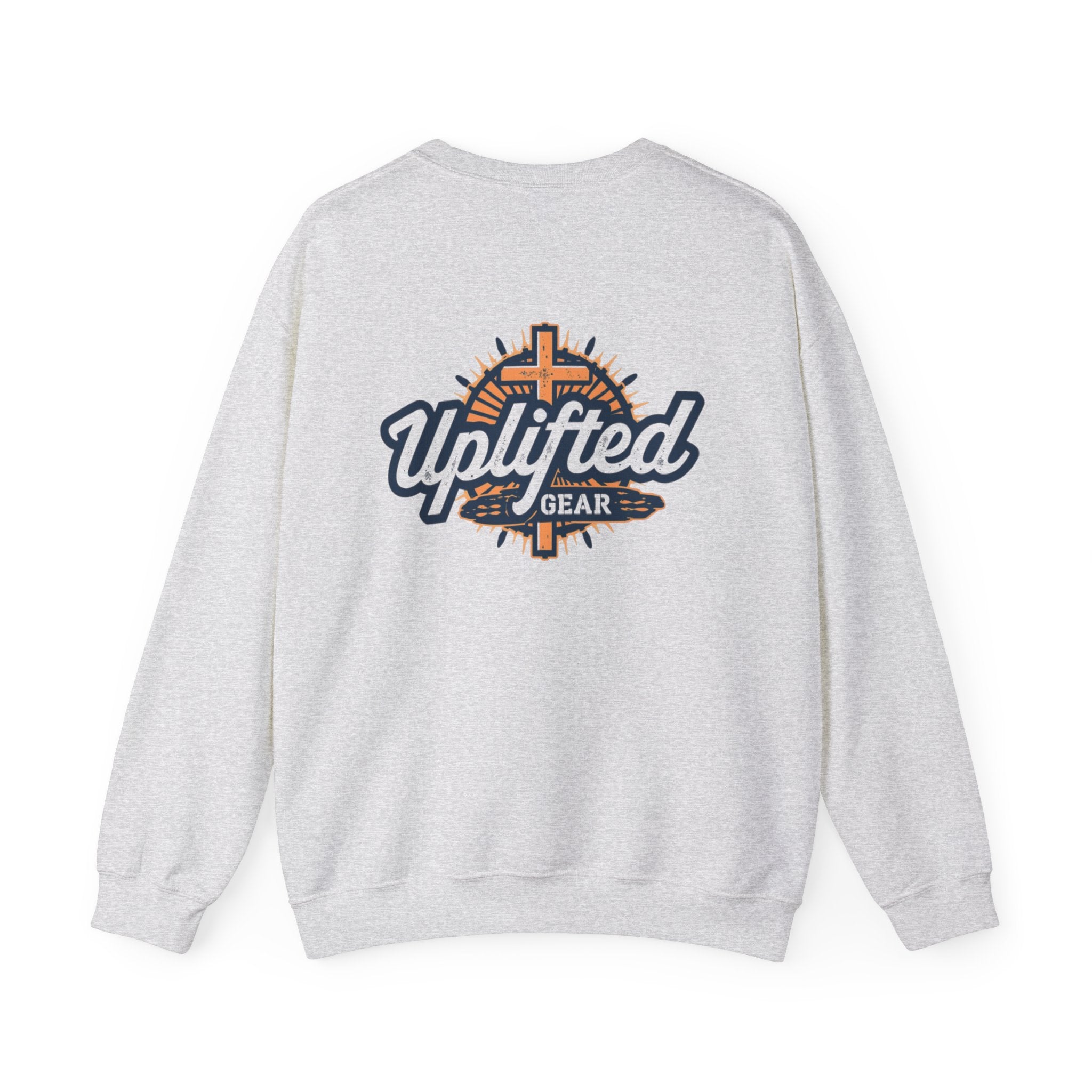 Uplifted Gear Christian Logo Sweatshirt Printify