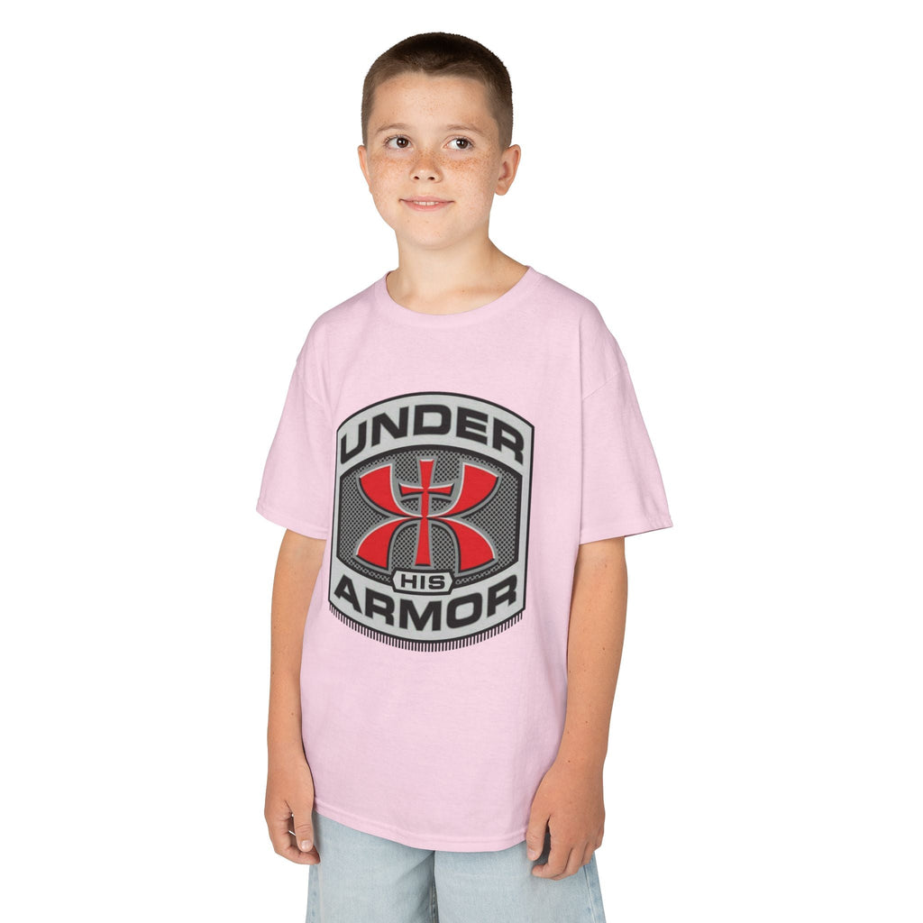 Under HIS Armor Christian T-Shirt — Faith-Inspired Under Armour Style Printify