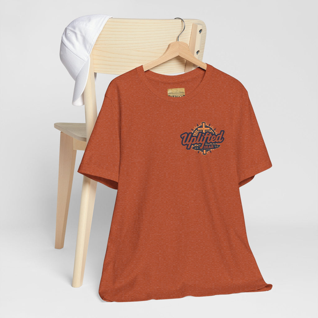 Religious Graphic Tee with Armor Of God Design Unisex Jersey Short Sleeve Tee Printify