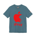 iPray Red Apple Christian T-Shirt — Faith Graphic Tee Printify