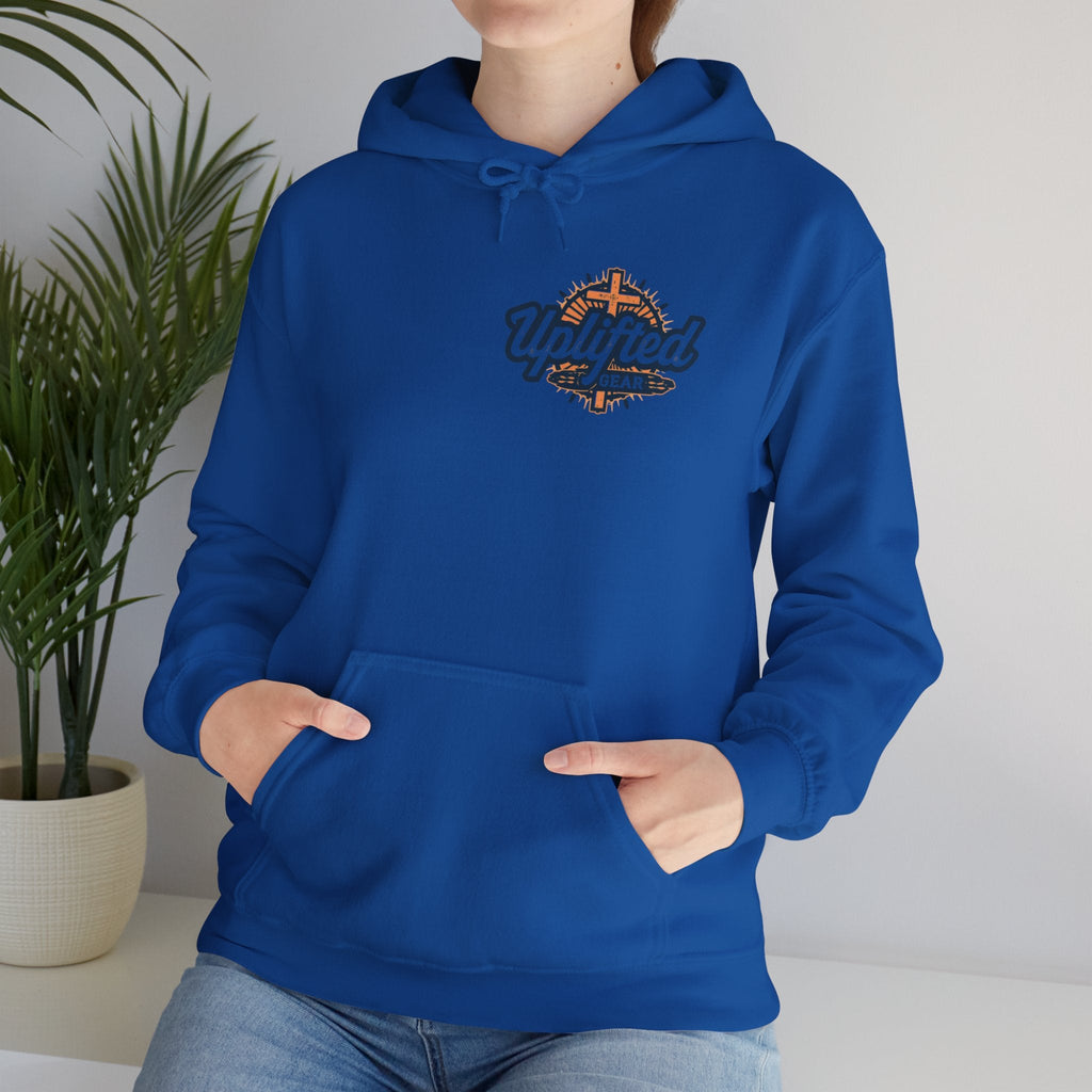 🔥 Not Today, Satan – Retro 90s Christian Hoodie | Neon Faith Tee | Funky Cartoon Devil | Bold Bible Verse Shirt | Uplifted Gear Printify