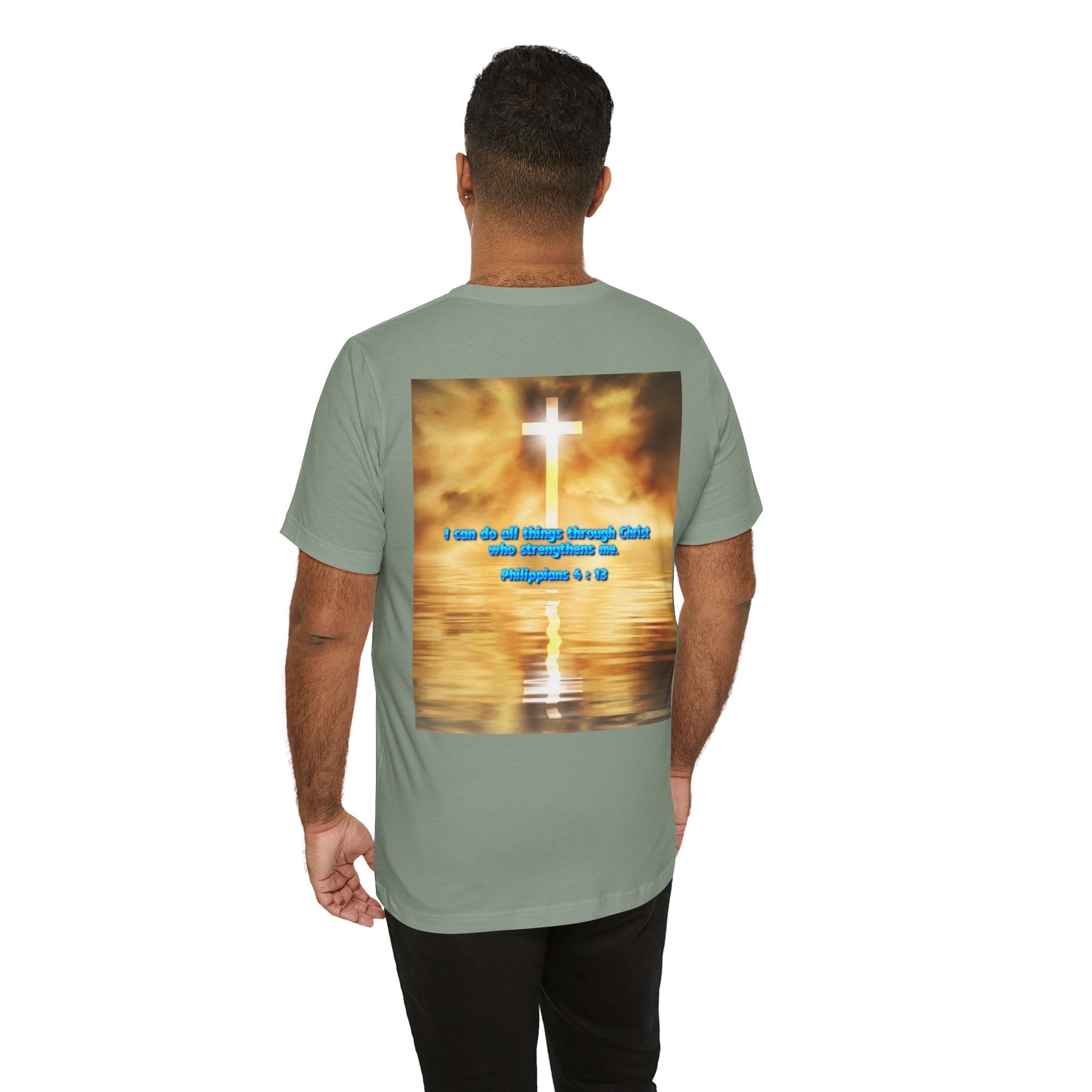 Unisex Tee Bible Verse - Philippians 4 : 13 Printify