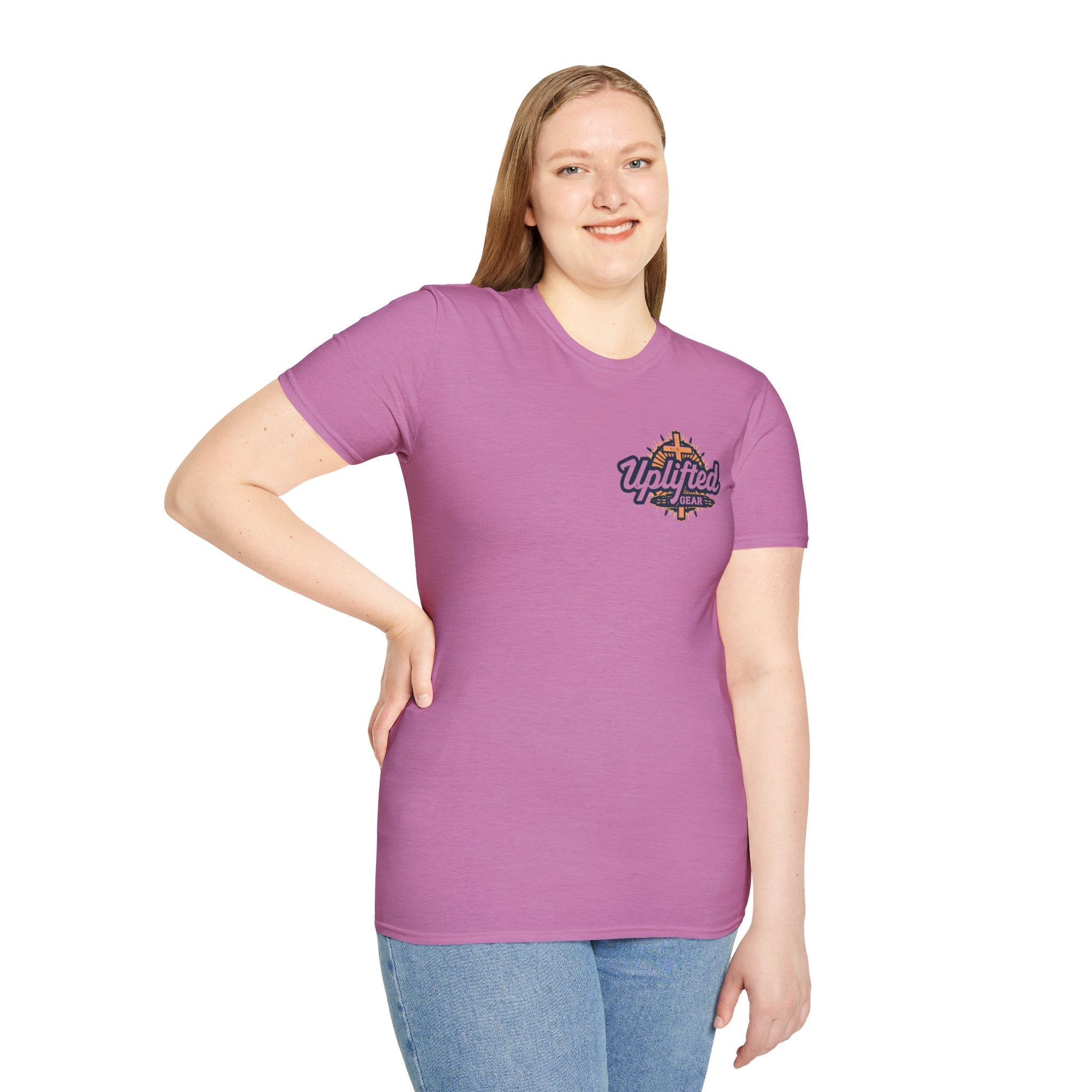 Religious Graphic Armor Of God Design - Unisex Softstyle T-Shirt Printify