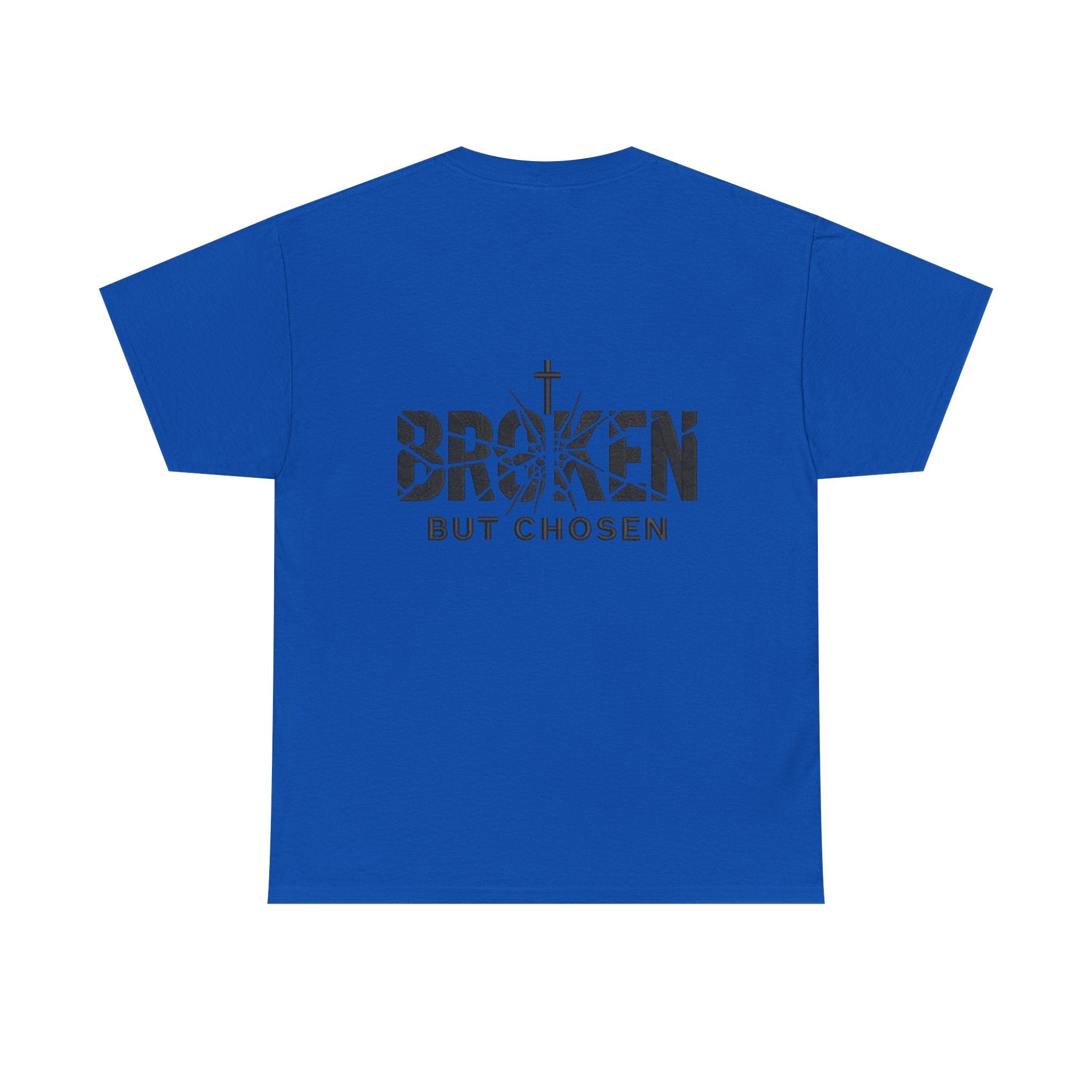 Broken But Chosen T-Shirt — Inspirational Faith Graphic Tee Printify