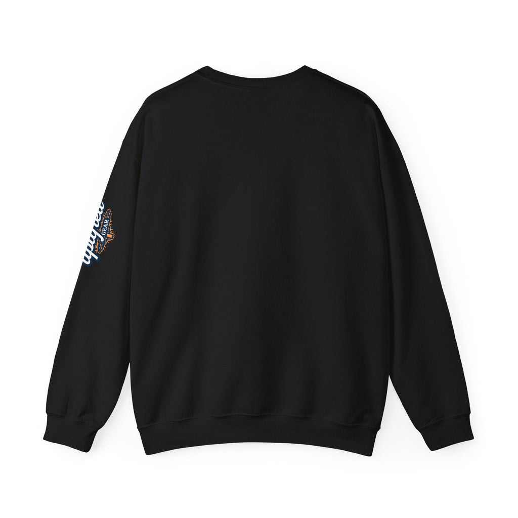 Abide Jesus Sweatshirt — Vintage 'The Dude' Religious Graphic Sweatshirt Printify