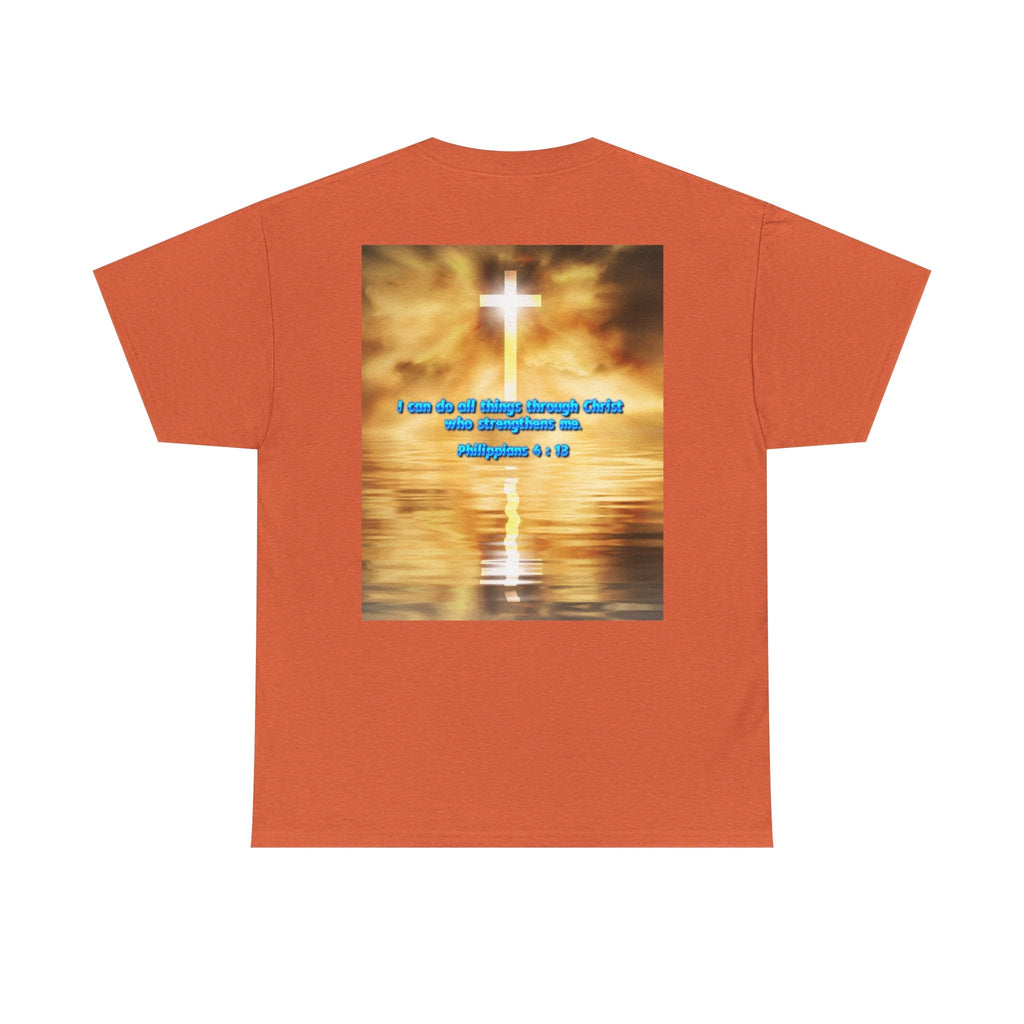 Bible Verse Unisex Tee - Philippians 4 : 13 Printify